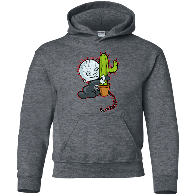 Sweatshirts Dark Heather / YS Baby Hellraiser Youth Hoodie