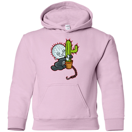 Sweatshirts Light Pink / YS Baby Hellraiser Youth Hoodie