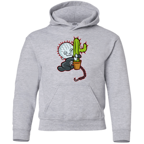 Sweatshirts Sport Grey / YS Baby Hellraiser Youth Hoodie