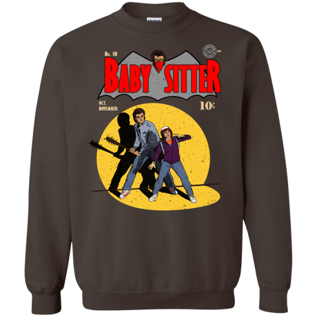 Sweatshirts Dark Chocolate / S Babysitter Batman Crewneck Sweatshirt