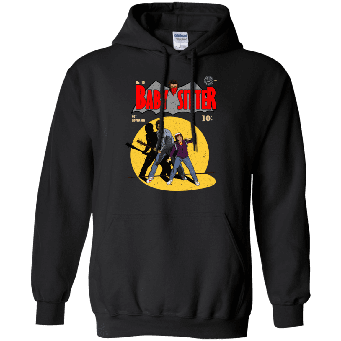 Sweatshirts Black / S Babysitter Batman Pullover Hoodie