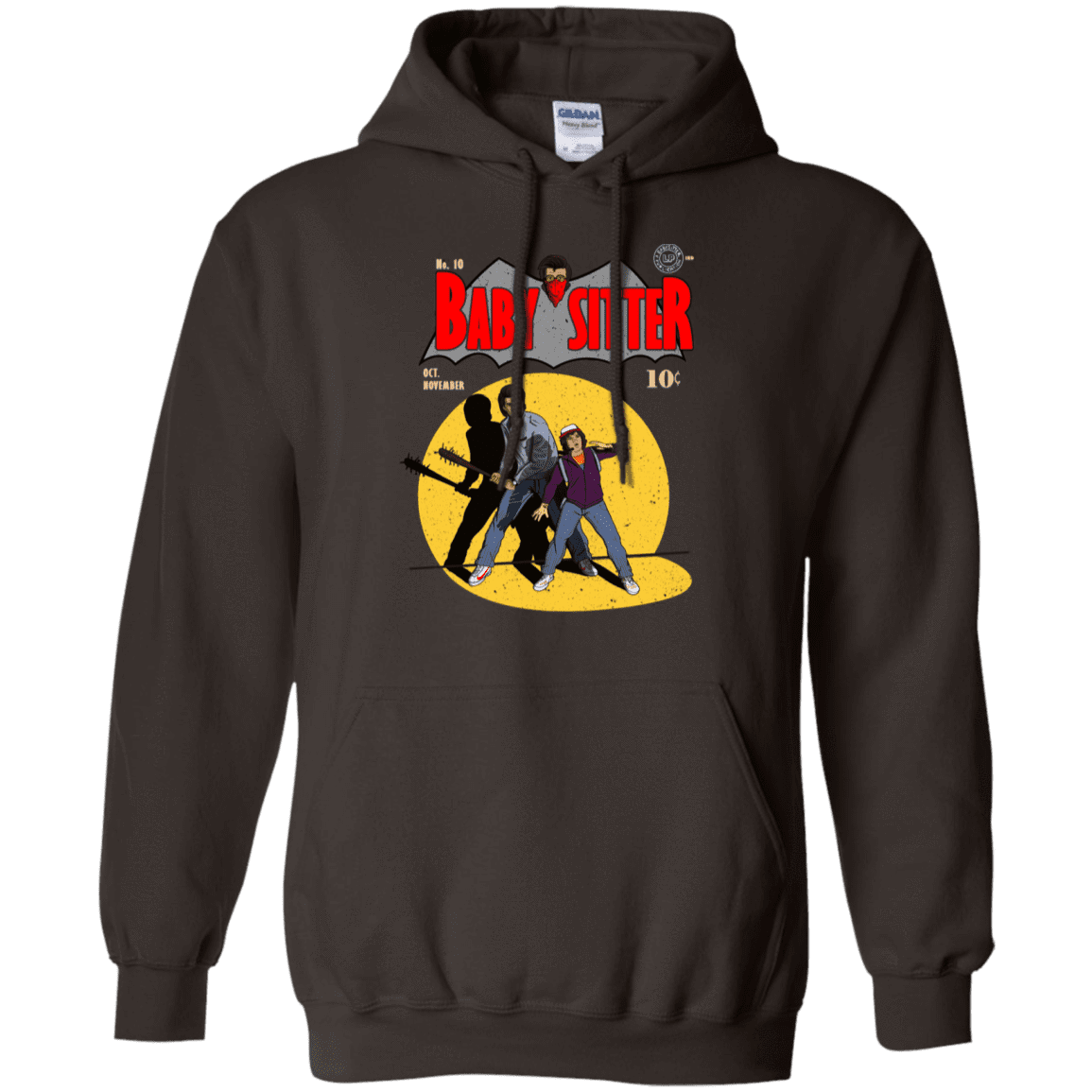 Sweatshirts Dark Chocolate / S Babysitter Batman Pullover Hoodie