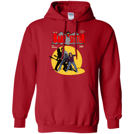 Sweatshirts Red / S Babysitter Batman Pullover Hoodie