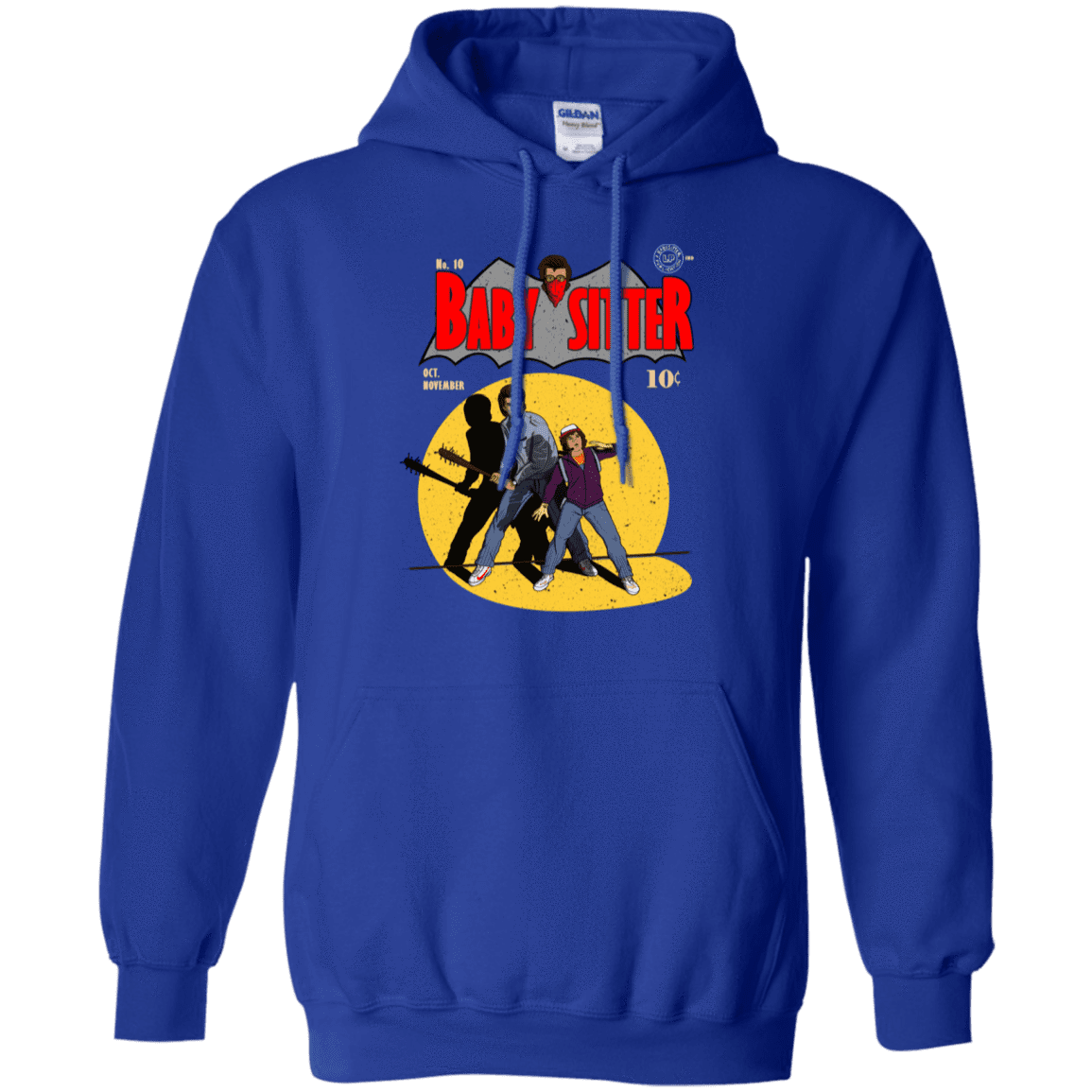 Sweatshirts Royal / S Babysitter Batman Pullover Hoodie