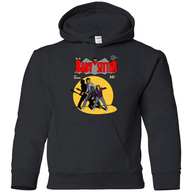 Sweatshirts Black / YS Babysitter Batman Youth Hoodie
