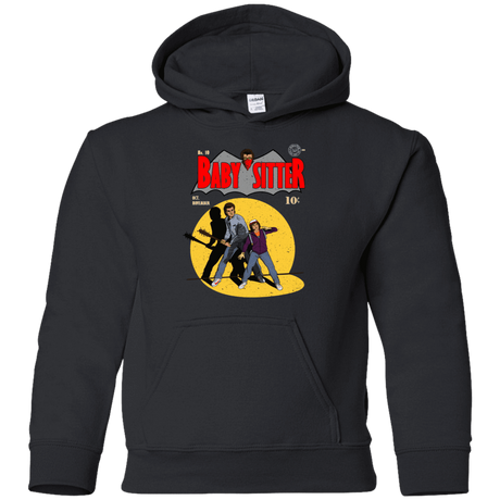 Sweatshirts Black / YS Babysitter Batman Youth Hoodie