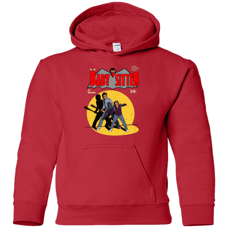 Sweatshirts Red / YS Babysitter Batman Youth Hoodie