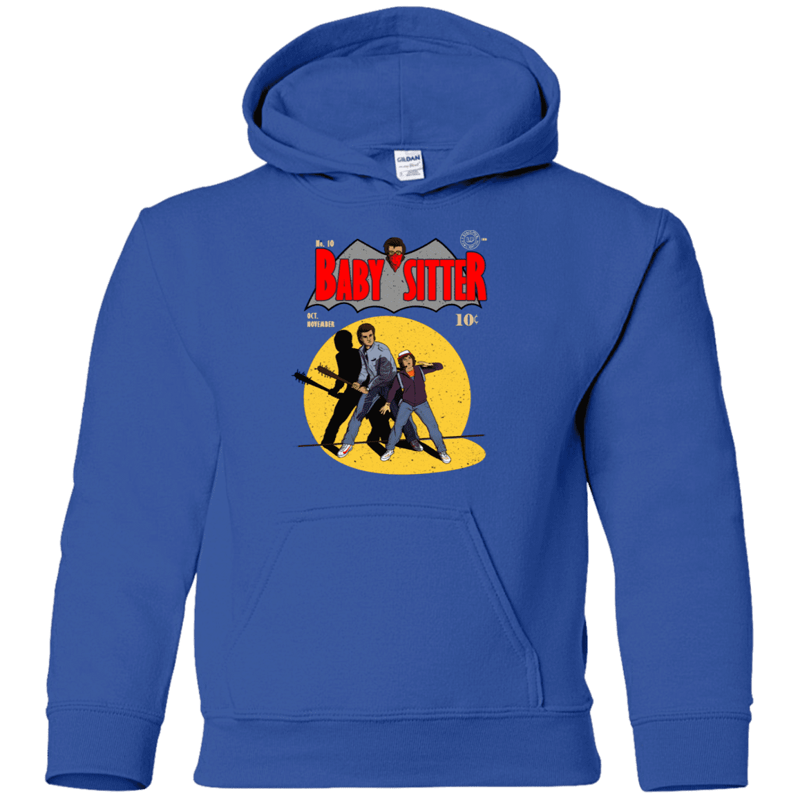 Sweatshirts Royal / YS Babysitter Batman Youth Hoodie