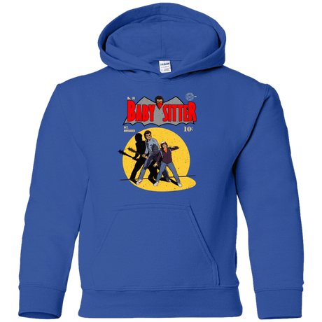 Sweatshirts Royal / YS Babysitter Batman Youth Hoodie