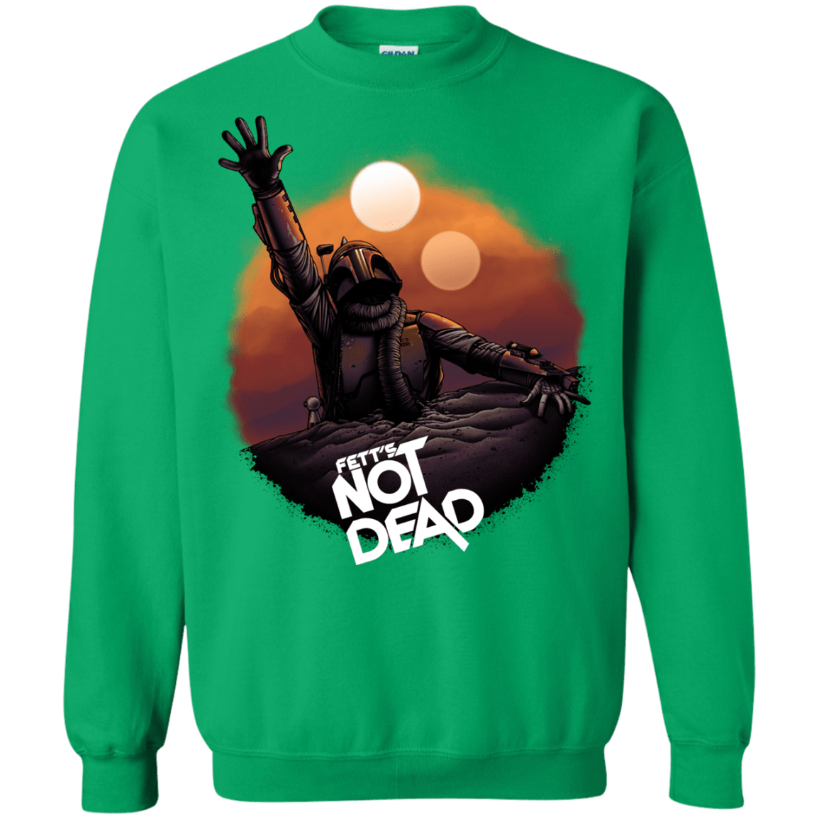 Sweatshirts Irish Green / Small Back From The Pit Crewneck Sweatshirt