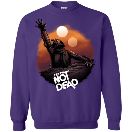 Sweatshirts Purple / Small Back From The Pit Crewneck Sweatshirt