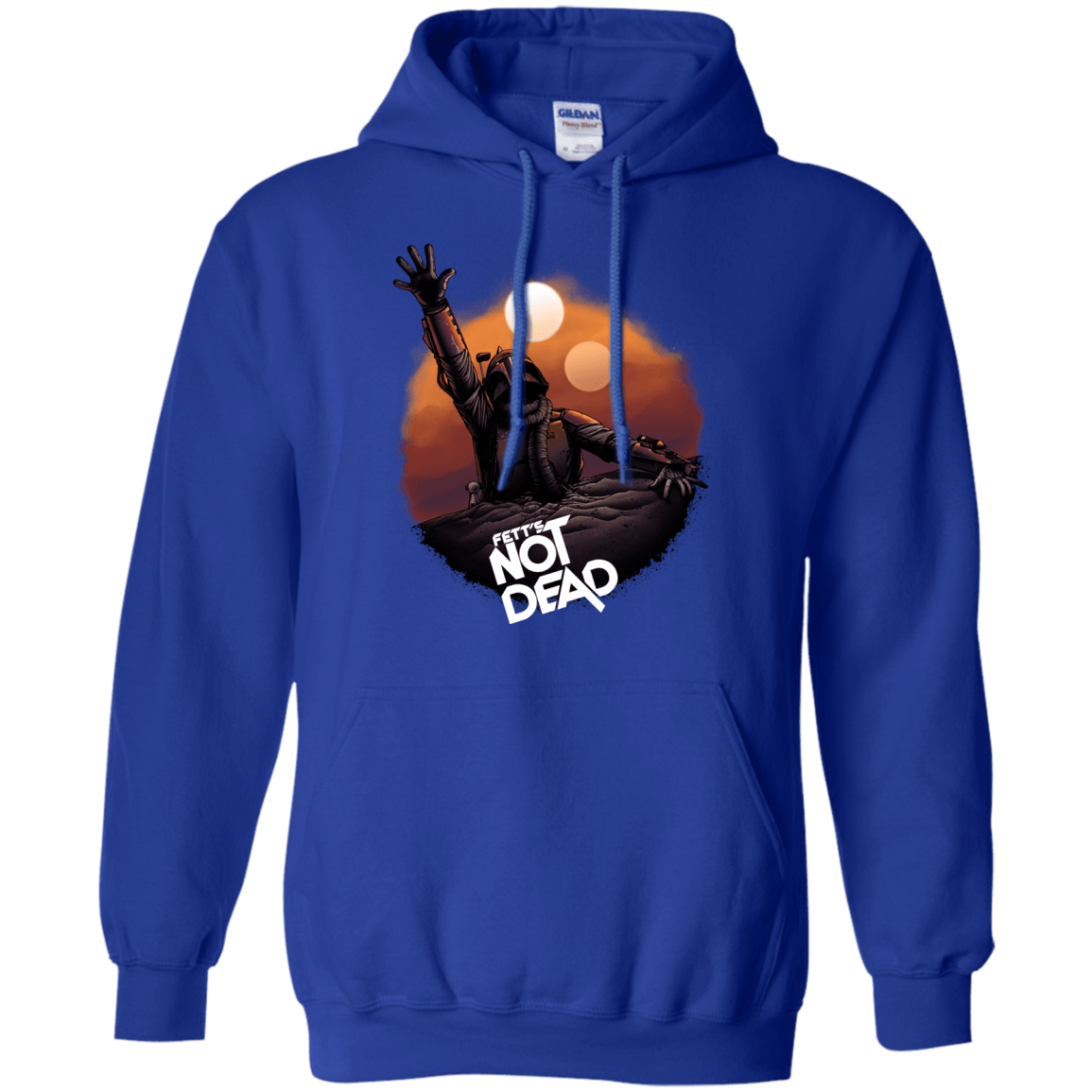 Sweatshirts Royal / Small Back From The Pit Pullover Hoodie