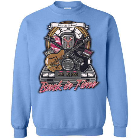 Sweatshirts Carolina Blue / Small Back in time Crewneck Sweatshirt