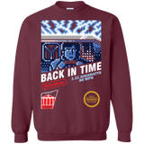 Sweatshirts Maroon / Small Back In Time Crewneck Sweatshirt