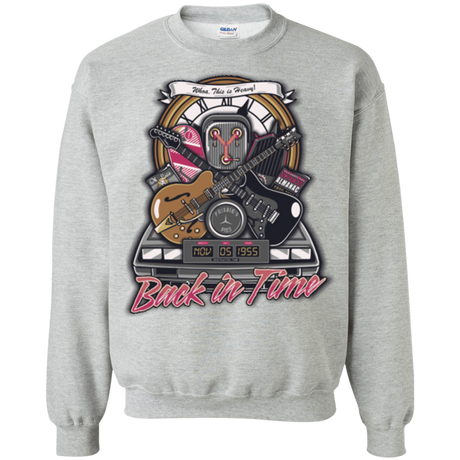 Sweatshirts Sport Grey / Small Back in time Crewneck Sweatshirt
