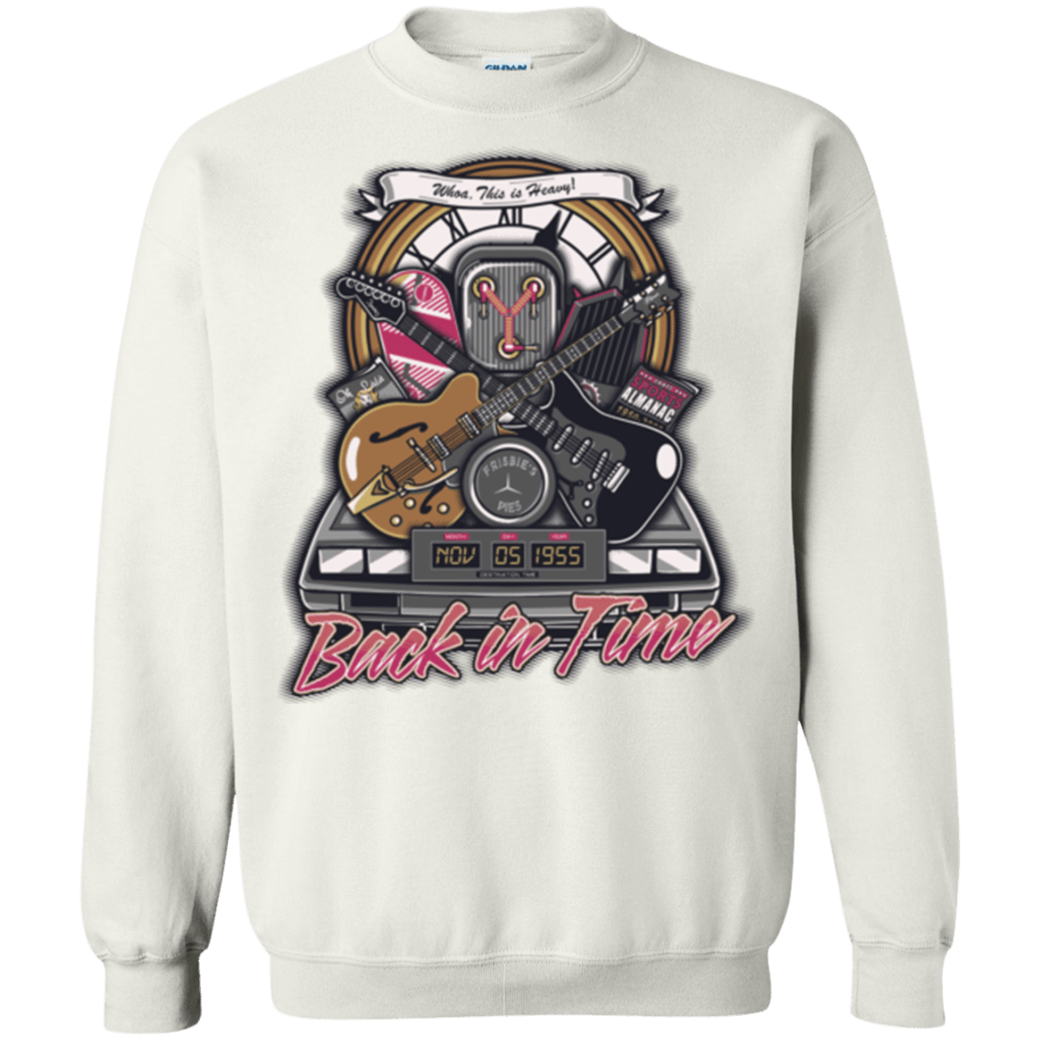 Sweatshirts White / Small Back in time Crewneck Sweatshirt