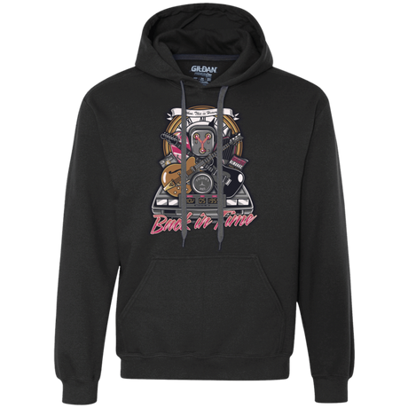 Sweatshirts Black / Small Back in time Premium Fleece Hoodie
