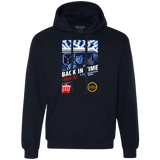 Sweatshirts Navy / Small Back In Time Premium Fleece Hoodie
