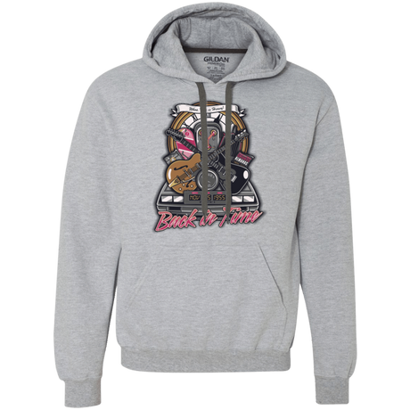 Sweatshirts Sport Grey / Small Back in time Premium Fleece Hoodie