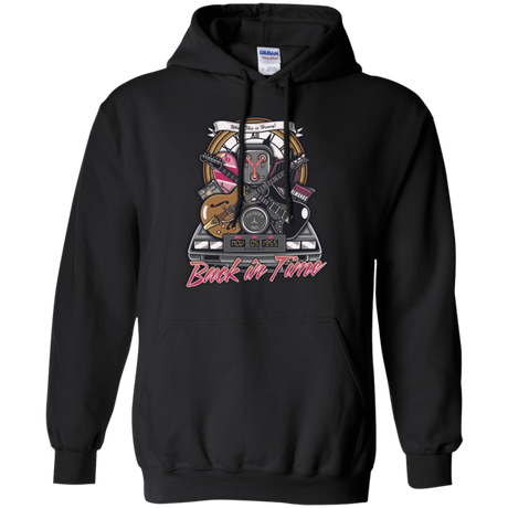 Sweatshirts Black / Small Back in time Pullover Hoodie