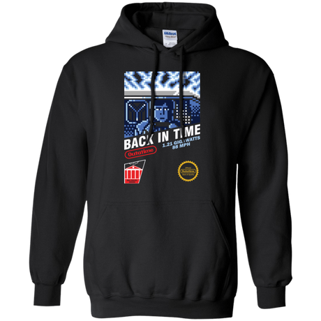 Sweatshirts Black / Small Back In Time Pullover Hoodie