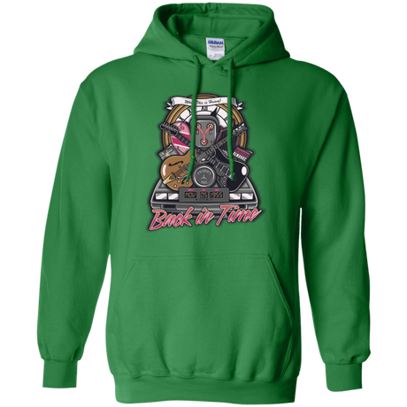 Sweatshirts Irish Green / Small Back in time Pullover Hoodie