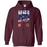 Sweatshirts Maroon / Small Back In Time Pullover Hoodie