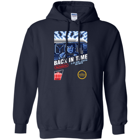 Sweatshirts Navy / Small Back In Time Pullover Hoodie