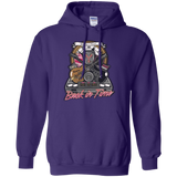 Sweatshirts Purple / Small Back in time Pullover Hoodie