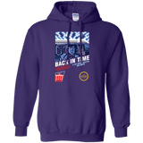 Sweatshirts Purple / Small Back In Time Pullover Hoodie