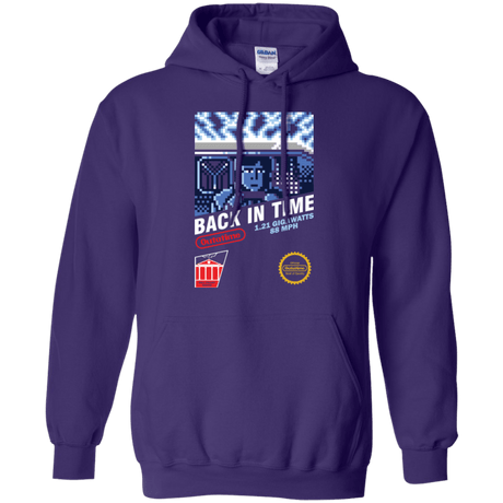 Sweatshirts Purple / Small Back In Time Pullover Hoodie