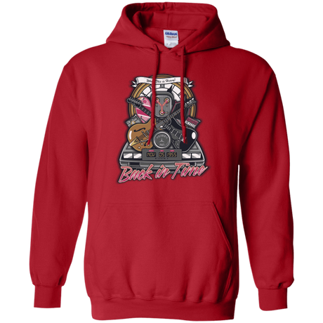 Sweatshirts Red / Small Back in time Pullover Hoodie