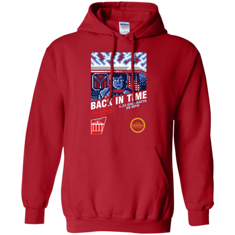 Sweatshirts Red / Small Back In Time Pullover Hoodie