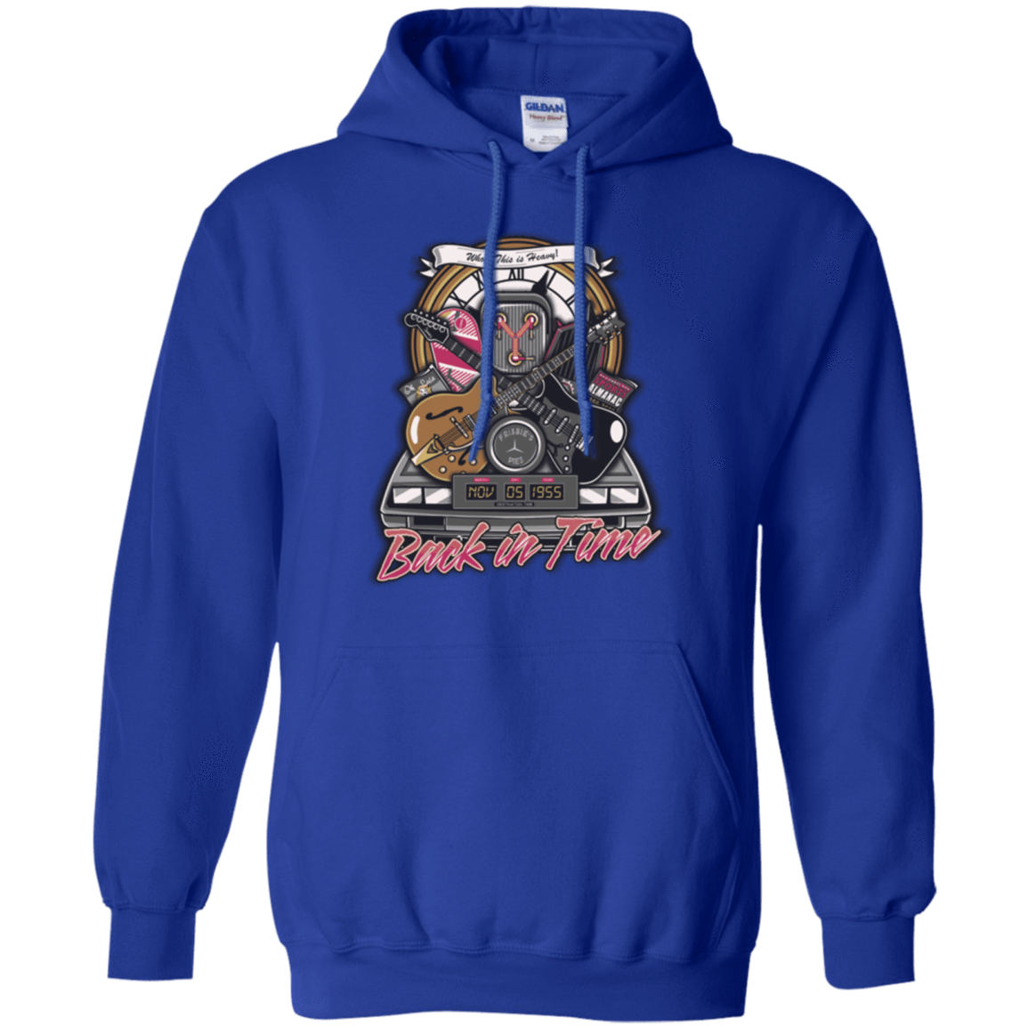 Sweatshirts Royal / Small Back in time Pullover Hoodie