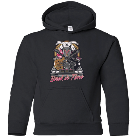 Sweatshirts Black / YS Back in time Youth Hoodie