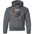 Sweatshirts Dark Heather / YS Back in time Youth Hoodie