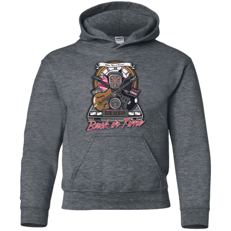 Sweatshirts Dark Heather / YS Back in time Youth Hoodie