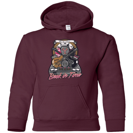 Sweatshirts Maroon / YS Back in time Youth Hoodie
