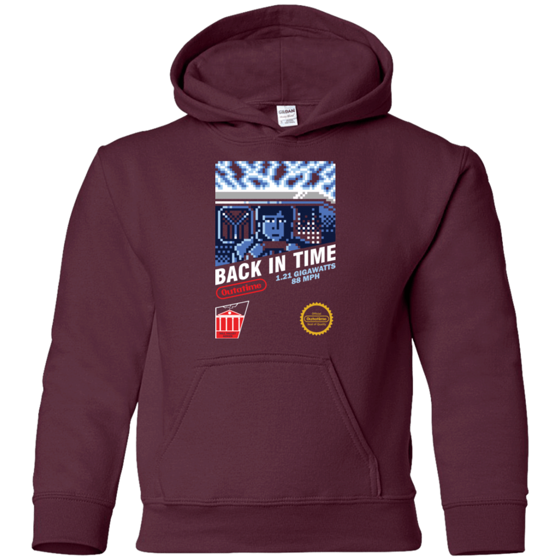 Back In Time Youth Hoodie
