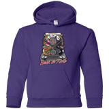 Sweatshirts Purple / YS Back in time Youth Hoodie