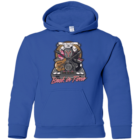 Sweatshirts Royal / YS Back in time Youth Hoodie