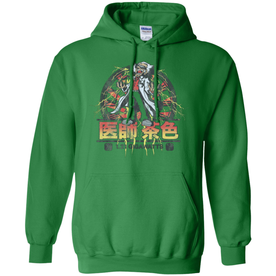 Sweatshirts Irish Green / Small Back to Japan Pullover Hoodie