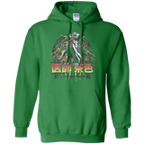 Sweatshirts Irish Green / Small Back to Japan Pullover Hoodie