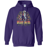 Sweatshirts Purple / Small Back to Japan Pullover Hoodie