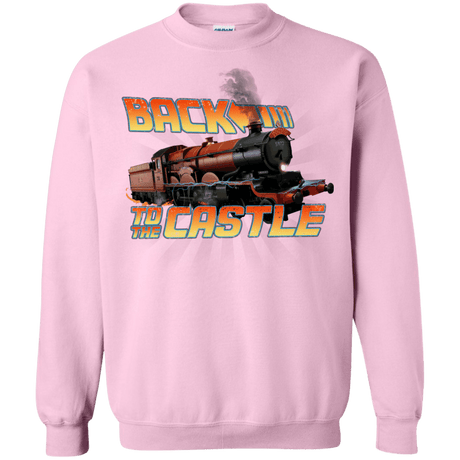 Sweatshirts Light Pink / Small Back to the Castle Crewneck Sweatshirt