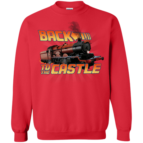 Sweatshirts Red / Small Back to the Castle Crewneck Sweatshirt