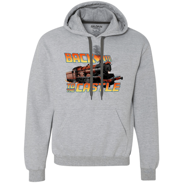 Sweatshirts Sport Grey / Small Back to the Castle Premium Fleece Hoodie