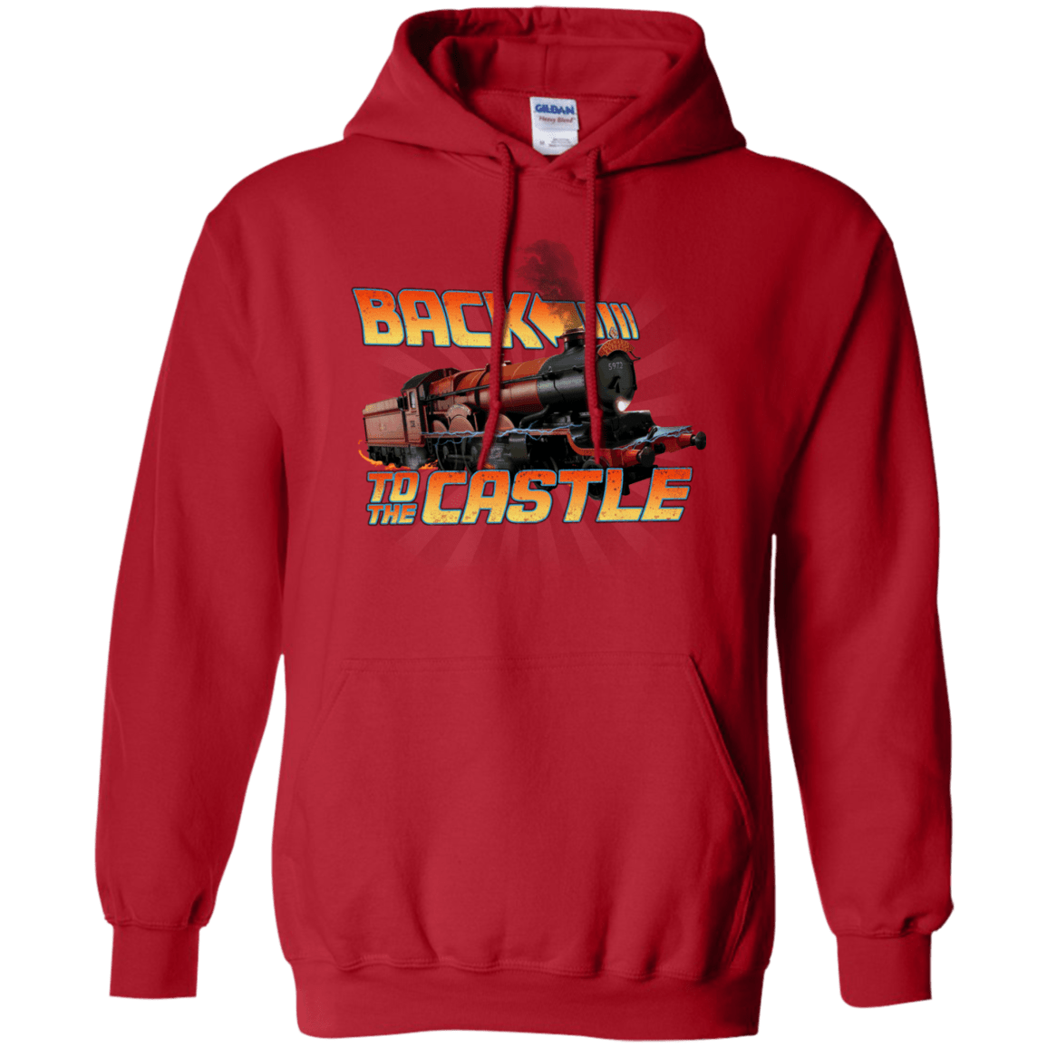 Sweatshirts Red / Small Back to the Castle Pullover Hoodie