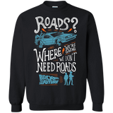 Sweatshirts Black / S Back to the Future Crewneck Sweatshirt