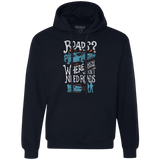 Sweatshirts Navy / S Back to the Future Premium Fleece Hoodie